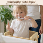 COSYLAND - Taburete de cocina ajustable para niños pequeños