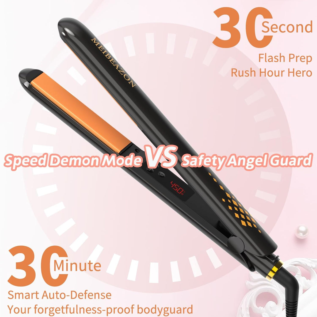 Plancha de pelo y rizador \u2013 Plancha profesional para secar con...