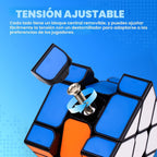 AuntyFey - Juego de 5 cubos mágicos de velocidad - 2x2, 3x3, 4x4, cubos de velocidad Megaminx triangulares para niños y adultos