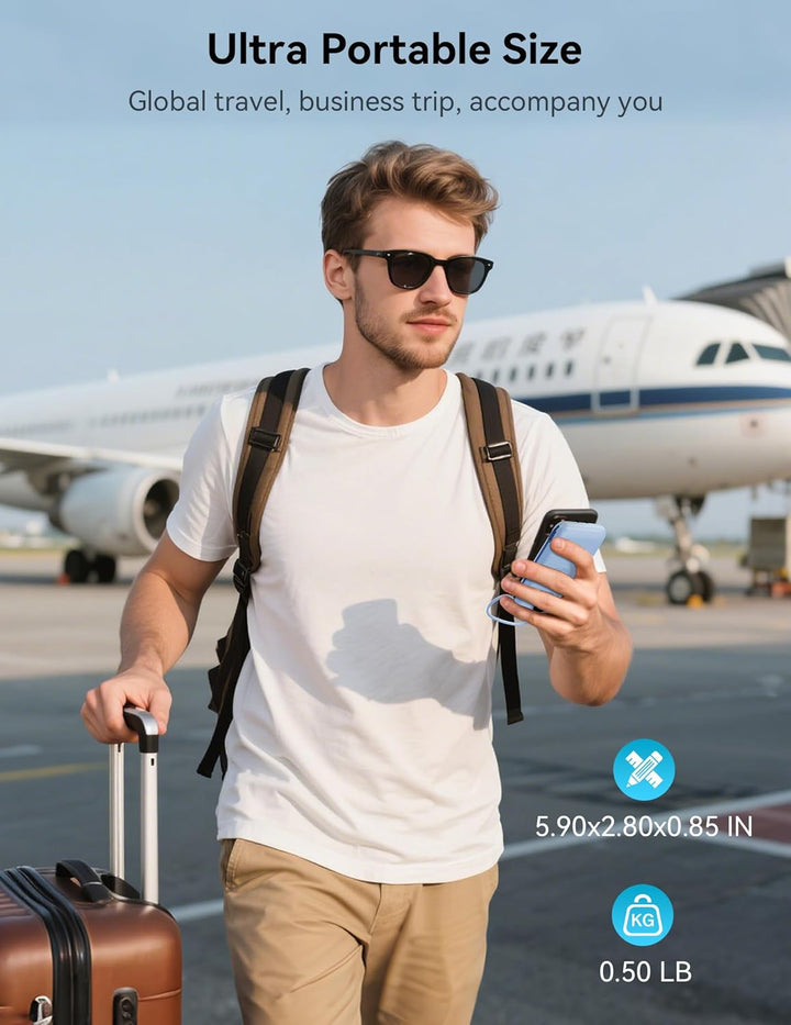 Portable Charger, 10000mAh 22.5W Power Bank Fast Charging with Buil...