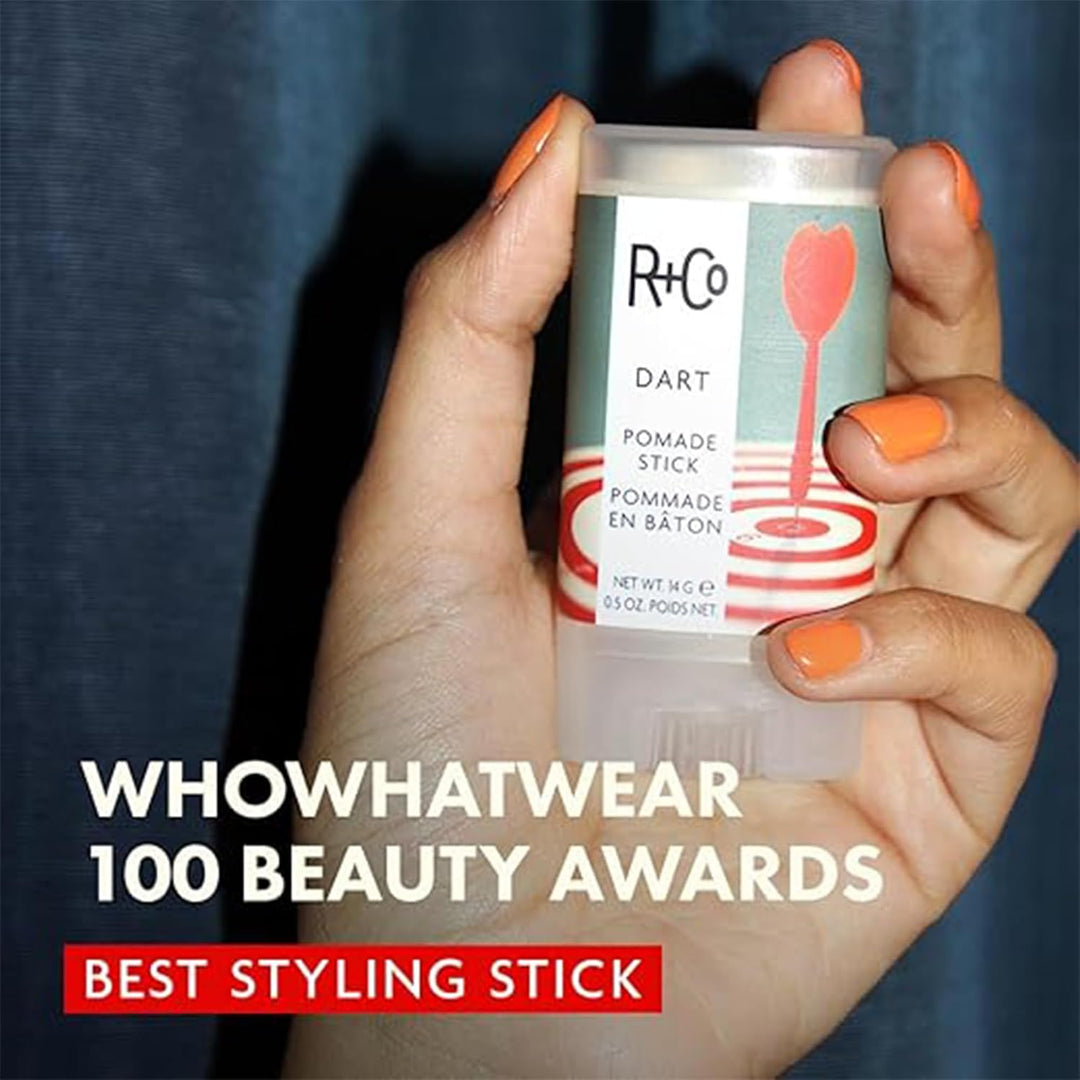 R+Co Dart Pomade Stick | Domina los vuelos, esculpe y pule | Textur...