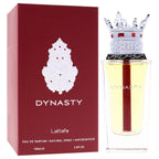 Lattafa Dynasty – Fragancia duradera en aerosol, fresca, especiada, aromática, 3,4 fl oz
