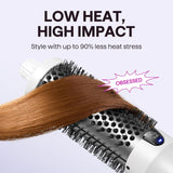 Wavytalk Cepillo Térmico Blowout Boost, Cepillo Redondo Calentado d...
