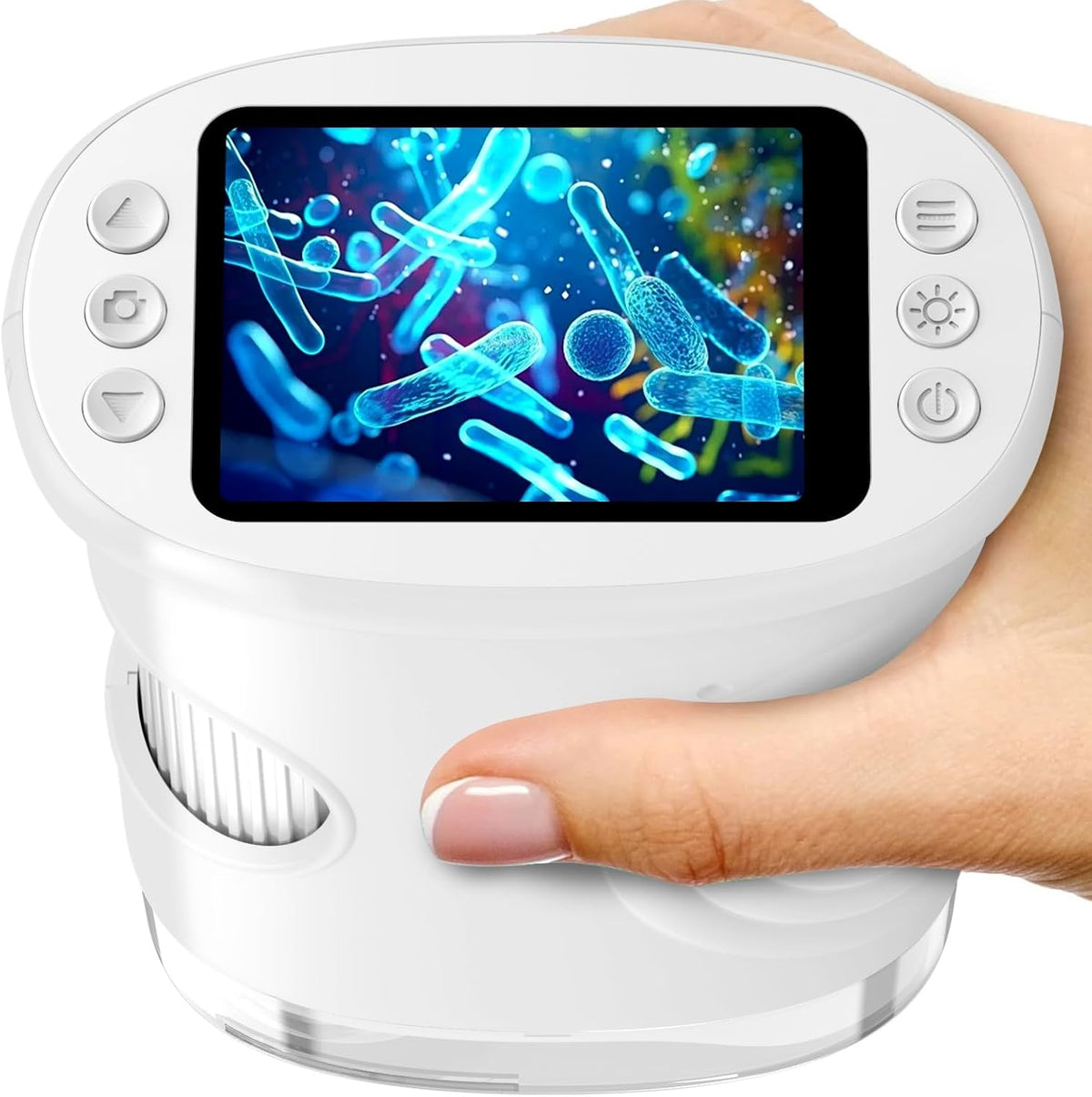 Handheld Microscope para Kids con 2.0" IPS Screen Digital Outdoor Gifts