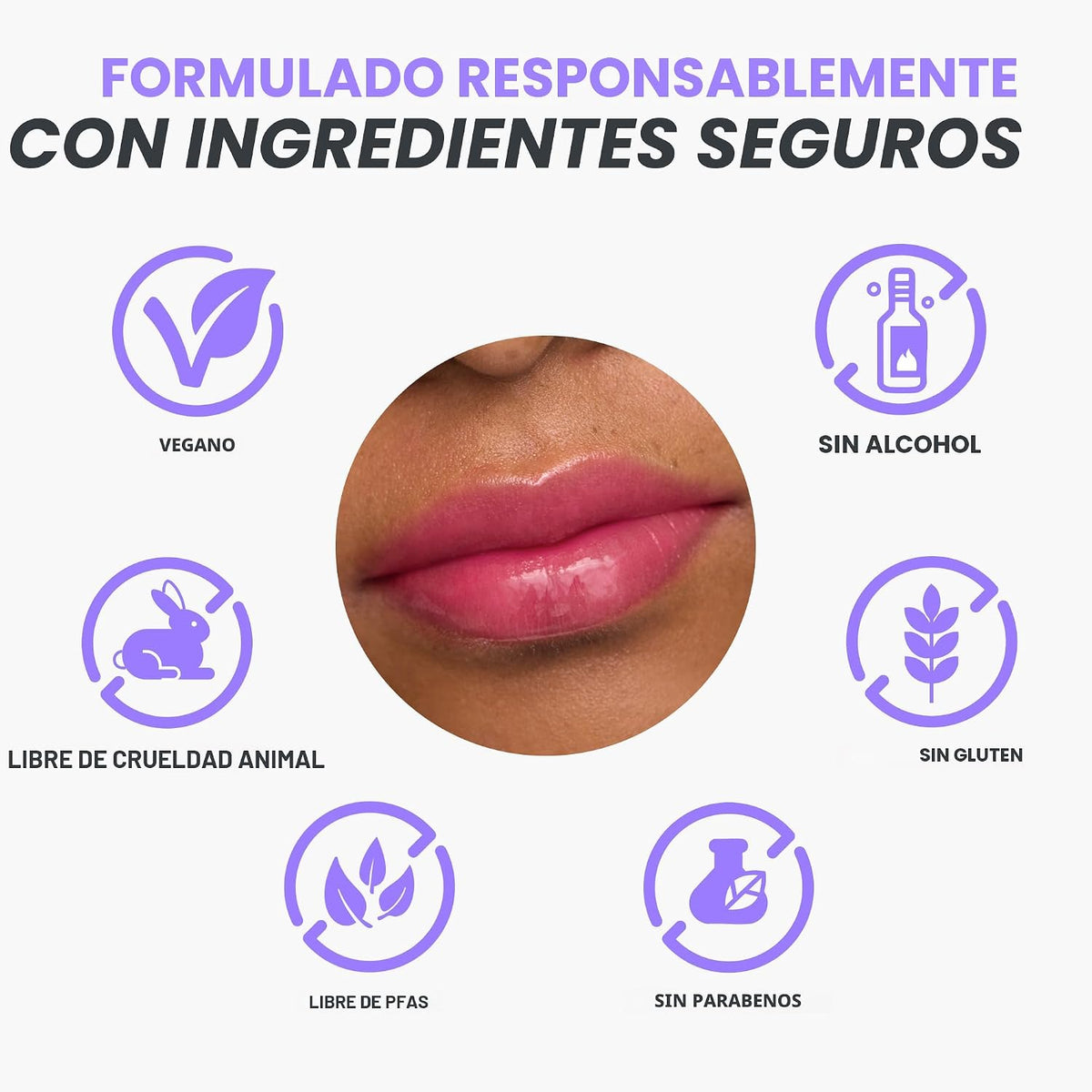 Wonderskin Sérum de rehabilitación de aceite de labios \u2013 Aceit...