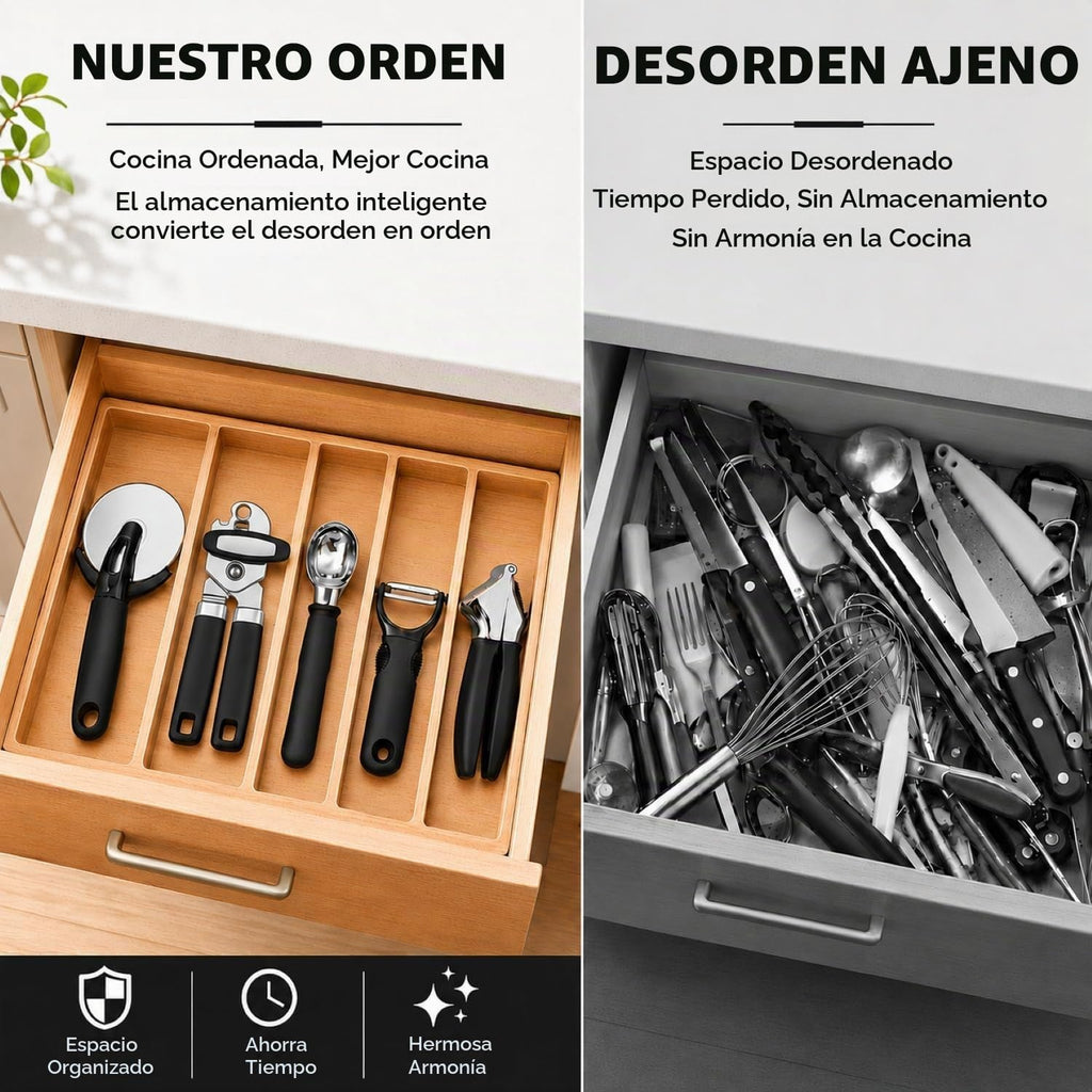 Juego de herramientas de cocina de 5 piezas, accesorios de cocina de acero