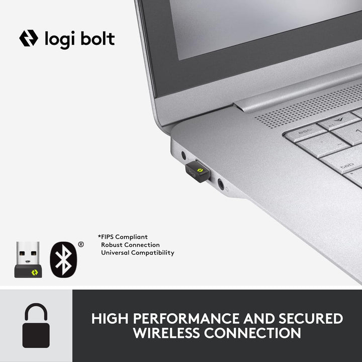 Logitech Signature MK650 Combo para Negocios, Mouse y Teclado Inalá...
