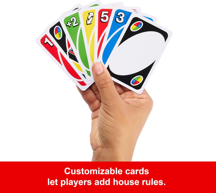 Mattel Games UNO Juego de cartas de emparejar color y