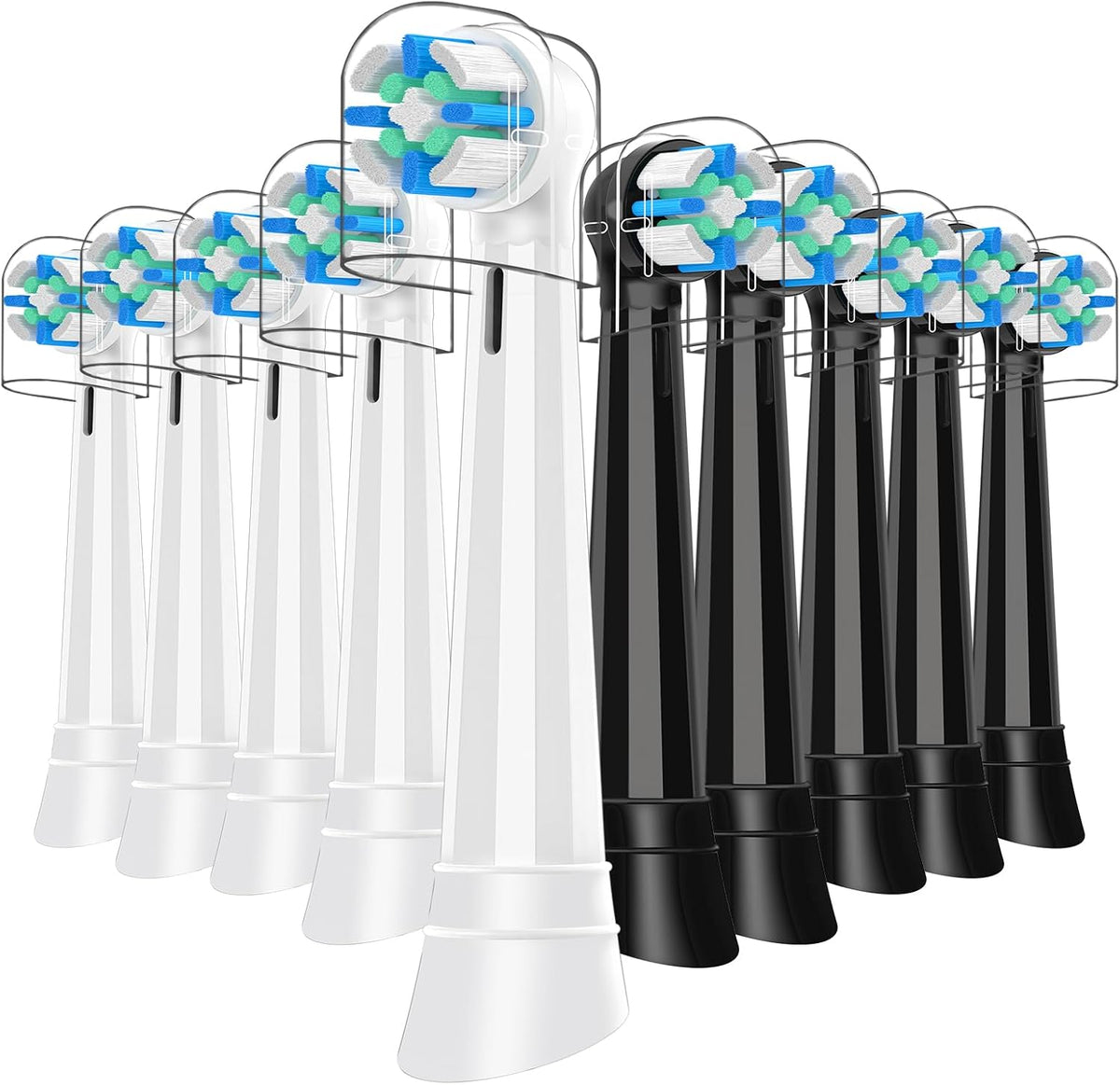 Paquete de 10 cabezales de cepillo IO compatibles con Oral B IO 2\/...