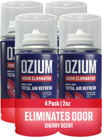 Ozium Nebulizador de coche, 2 onzas eliminador de olores de un solo tiro