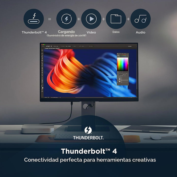 ViewSonic VP2788-5K Monitor de 27" 5K listo para Mac con 100% s...