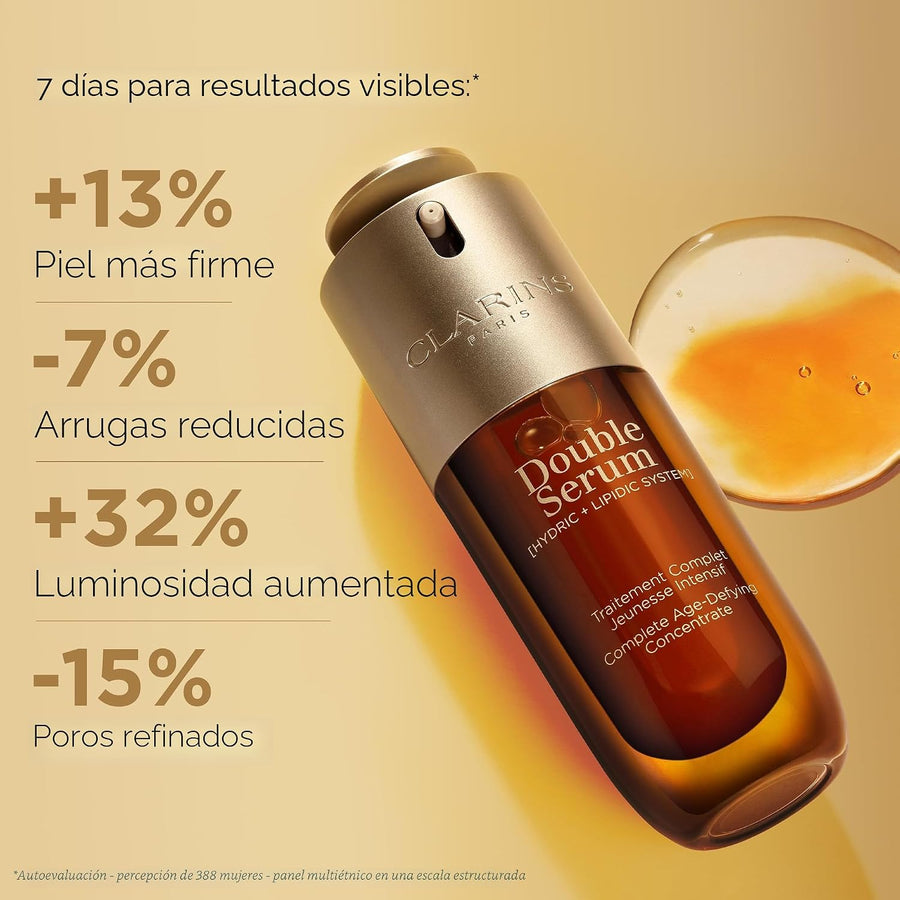 Clarins DOBLE SÉRUM | Suero Facial Antienvejecimiento | Visiblement...