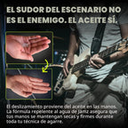 Chalkless Jamz Grip - Polvo para músicos, potenciador de agarre absorbente de aceite y alternativa de tiza de mano para baquetas, púas de guitarra, latón, probado en escenario para bateristas