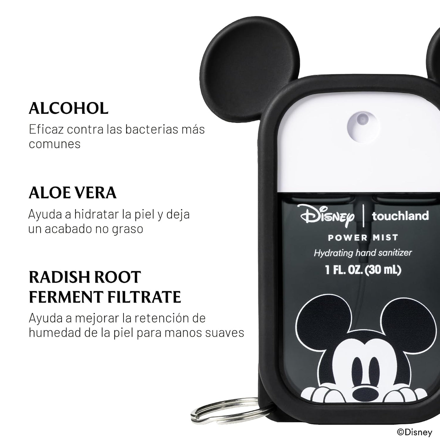 Touchland Disney x Mickey Mouse - Juego de desinfectante de manos y...