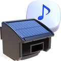 Htzsafe Sistema de alarma solar para entrada de vehículos