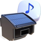 Htzsafe Sistema de alarma solar para entrada de vehículos