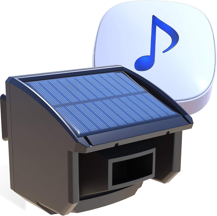 Htzsafe Sistema de alarma solar para entrada de vehículos