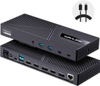 WAVLINK Displaylink Docking Station 3 monitores para Mac (M1-M5, Neo