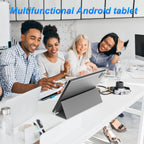 IWEGGO Tablet Android 15, 10 pulgadas 18 GB RAM+128 GB ROM/2TB tableta expandible, Negro