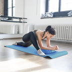 BalanceFrom 7-Piece Yoga Set con 71x24x0.5 Inches Extra Thick Mat y Carrying Sling – Includes 2 Blocks, Stretch Strap, 2 Towels, y Knee Pad para Home, Studio, y Gym Workouts