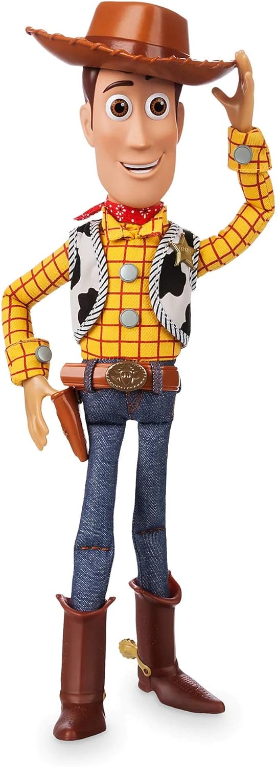 Disney Woody Interactive Talking Figura de acción – Toy Story 4 – 15 pulgadas