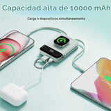 CHALIGTI Cargador portátil 10000mAh, cargador de banco de energía d...
