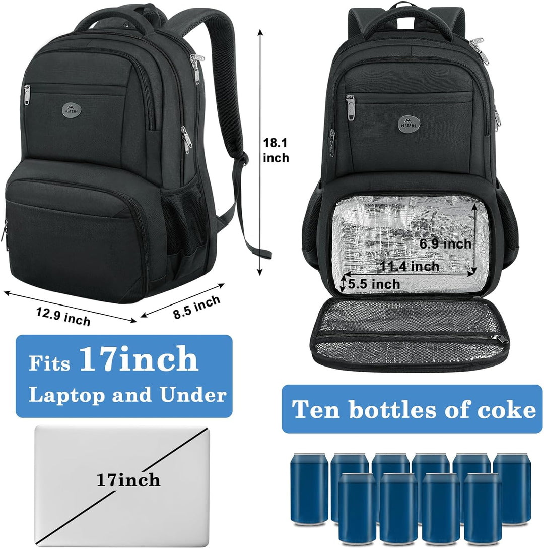MATEIN Mochila de almuerzo para hombres de trabajo, mochila resiste...