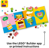 LEGO Classic Creative Food Friends - Juego de juguetes de