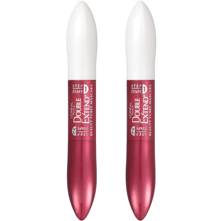 L'Oreal Paris Makeup Double Extend Tubing Mascara, máscara de 2...