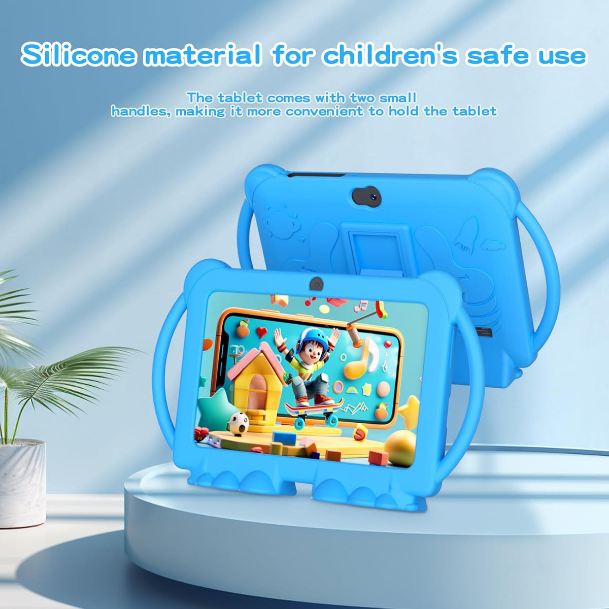Tablet para niños, tablet de 7 pulgadas para niños 4GB+32GB admite...