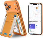 para MagSafe Wallet Works con Apple Find My, Strongest Magnetic Wallet