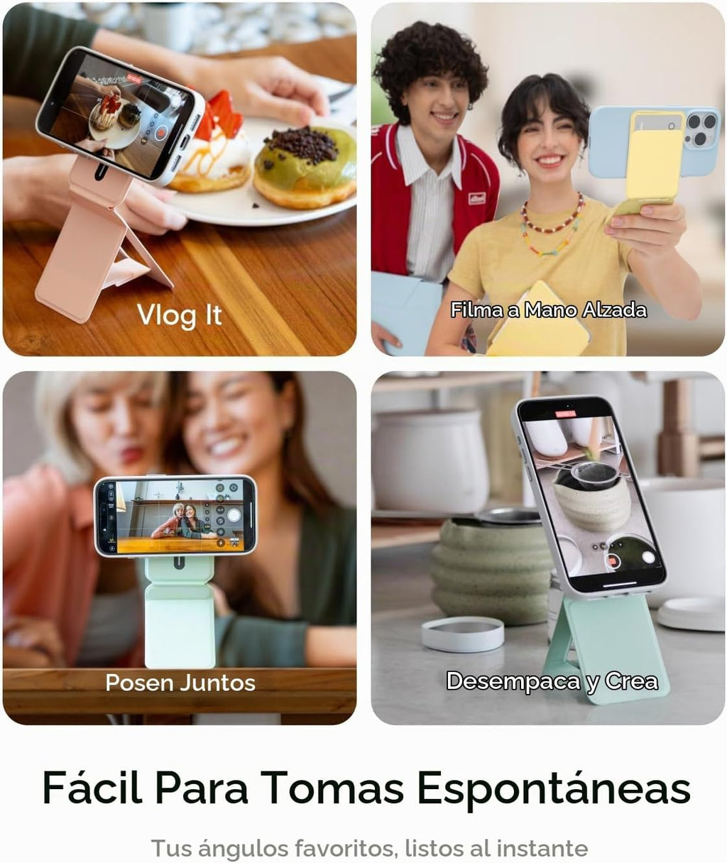MOFT Soporte de trípode para teléfono y billetera, soporte para tarjetas