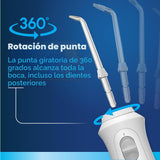 Waterpik Irrigador de agua inalámbrico Pearl recargable portátil pa...