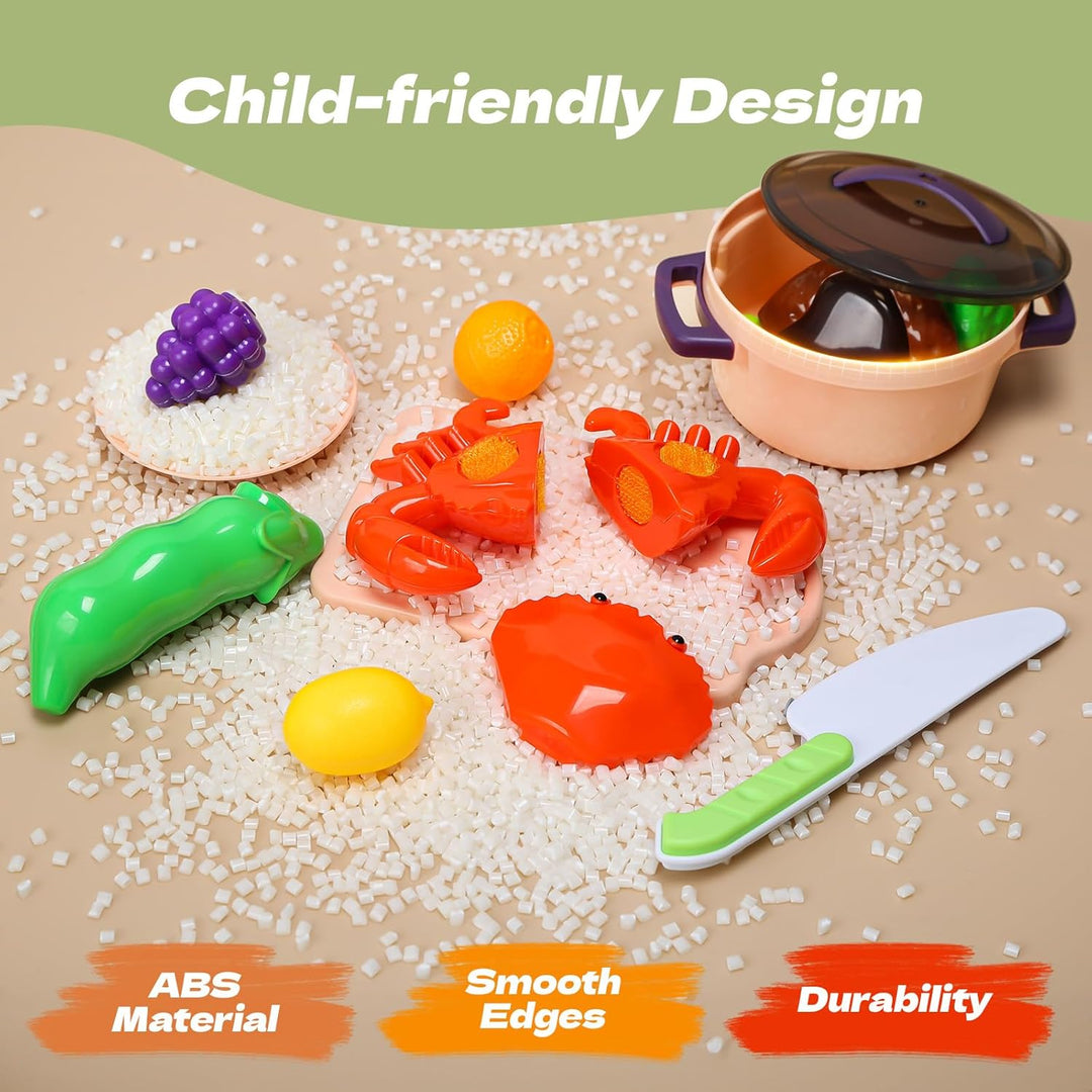 CUTE STONE - Juego de 51 piezas de accesorios de cocina en miniatur...