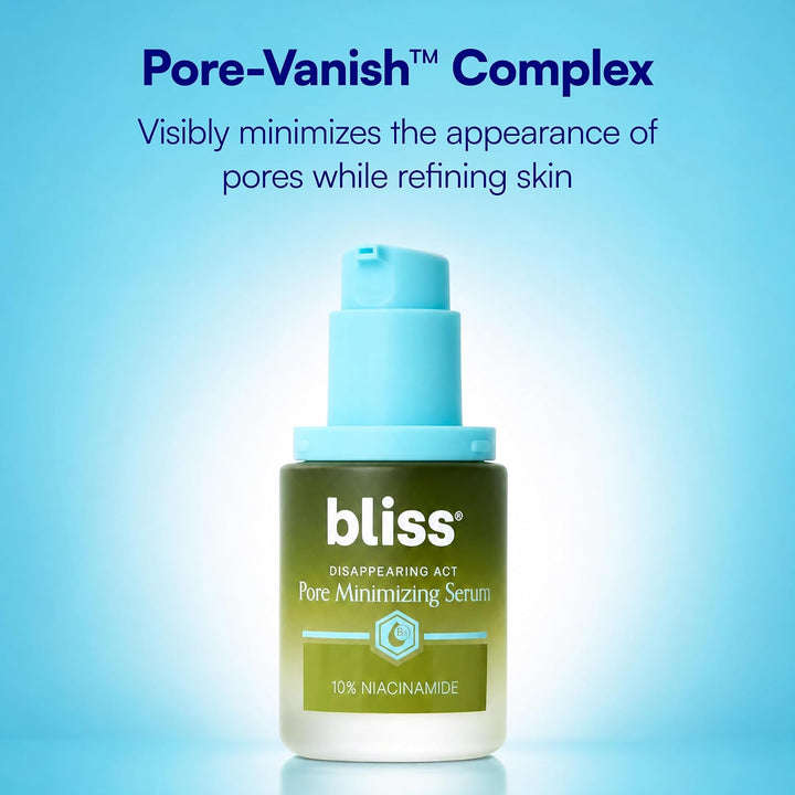 Bliss Niacinamida + Complejo Pore Vanish Disappearing Act Sérum \u2...