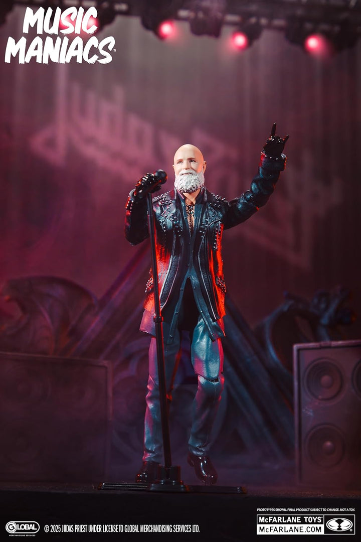 McFarlane Toys - Figura de acción de Rob Halford (Judas Priest) de...