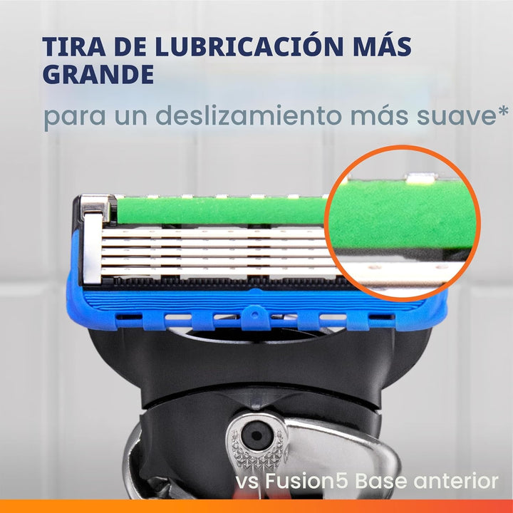 Gillette Fusion5 - Recambios de cuchilla de afeitar para hombre, 10...