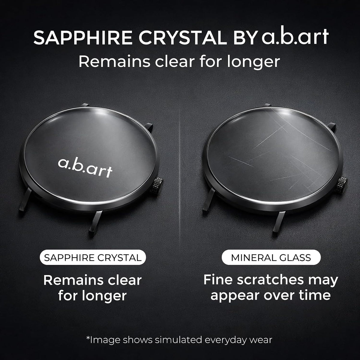 Reloj para Hombre a.b.art – Indicador de Fecha Saltante, Movimiento de Cuarzo Ronda, Cristal de Zafiro, Caja Ultrafina de Acero Inoxidable, Reloj de Pulsera Minimalista Estilo Bauhaus 41MM