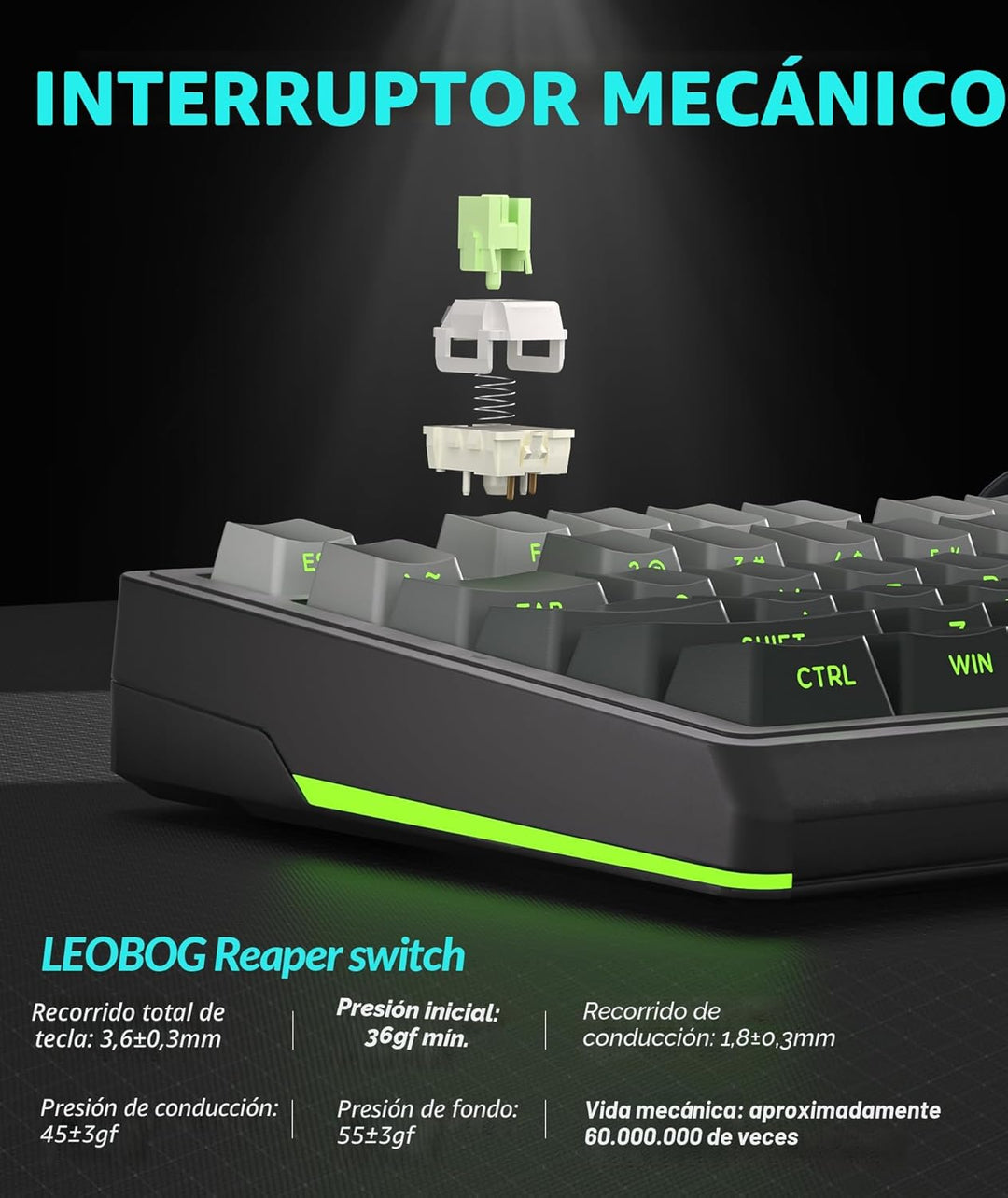 SOLAKAKA KI99 Pro Teclado mecánico inalámbrico 96% teclado RGB para...