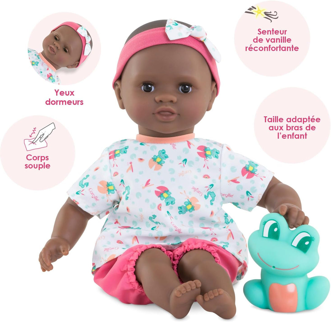 Corolle Mon Premier Poupon Bath Baby Alyzee - Muñeca de baño con an...