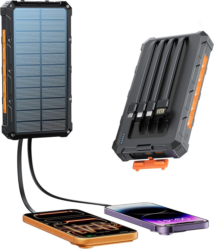 Cargador solar-banco de energía \u2013 Cargador de batería solar de...