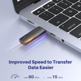 JOIOT Unidad flash USB C de 64 GB, unidad flash USB 3.0 dual tipo C...