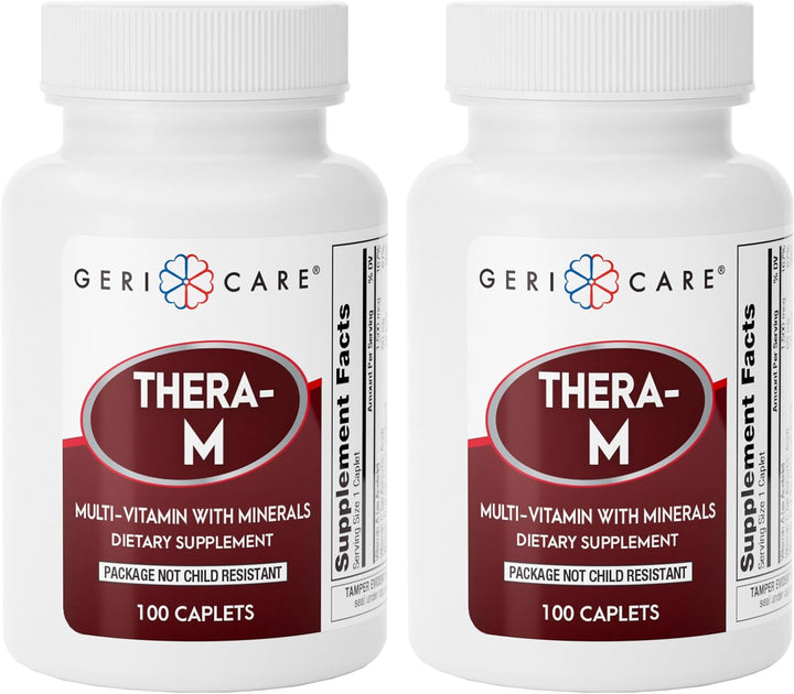 GeriCare Thera M - Cápsulas multivitamínicas, mezcla de vitaminas y...