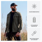 Garmin tactix® 8 51mm, pantalla con carga solar, reloj inteligente táctico GPS premium, incluye Applied Ballistics Ultralight™ Solver
