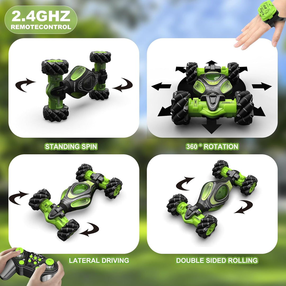 HOSHIPLAY Coche de Acrobacias RC con Detección de Gestos Escala 1:1...