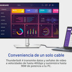 Dell UltraSharp U2724DE Monitor LED WQHD de 27" Clase | 5ms, 98...