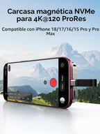 ACASIS Carcasa magnética SSD NVMe M.2 de 10Gbps con grabación 4K ProRes