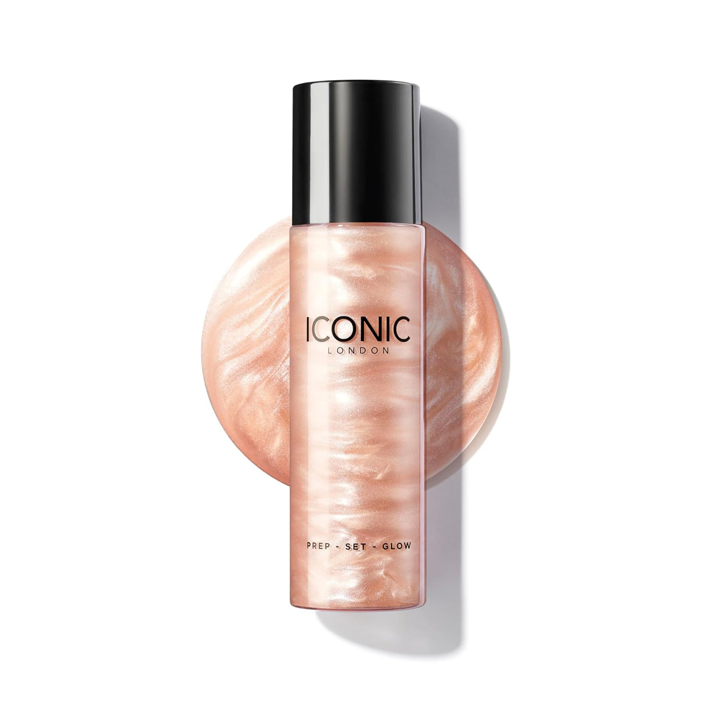 ICONIC LONDON Prep-Set-Glow | Hidratante + Fijador + Spray brillant...