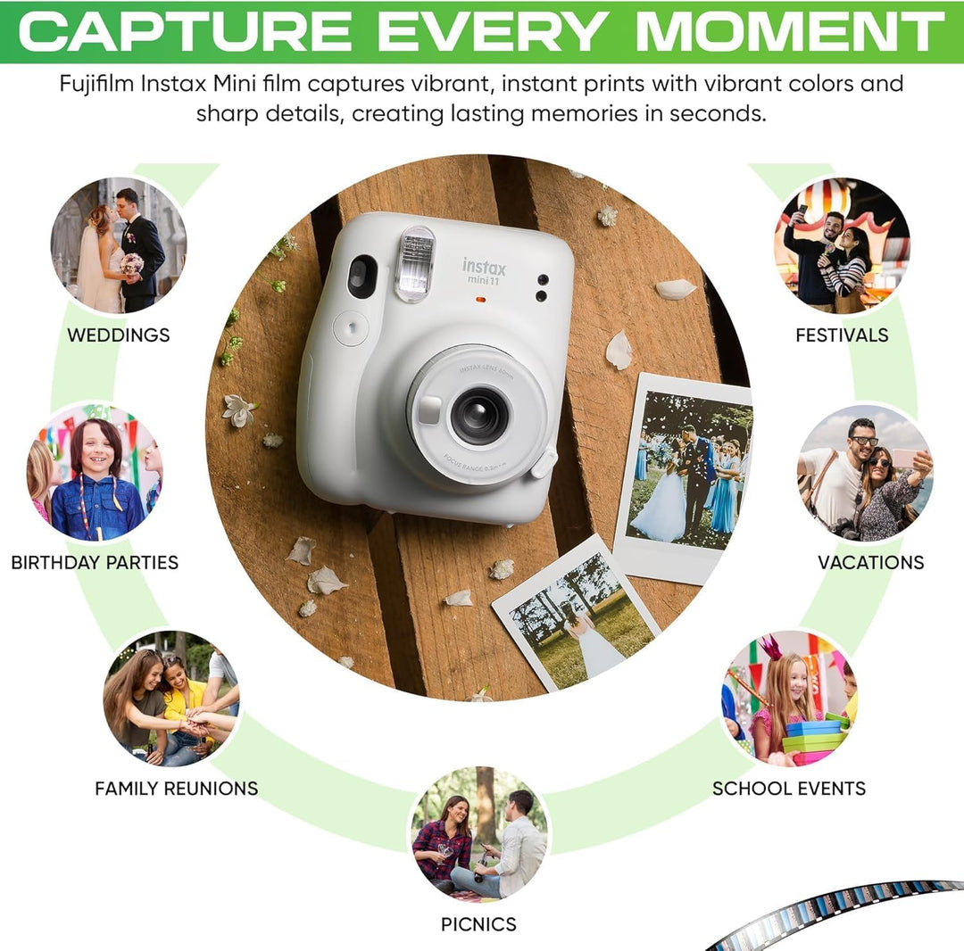 Fujifilm Instax mini película instantánea de luz diurna (paquetes d...