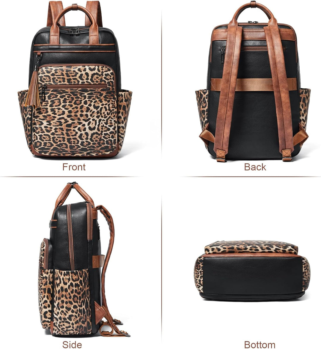 Shrrie Mochila para computadora portátil para mujer, 15.6 pulgadas,...
